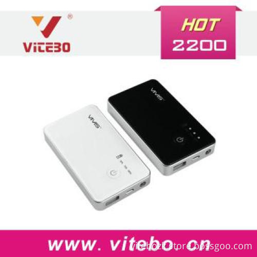Hot selling Portable Battery Charger 2200mAh